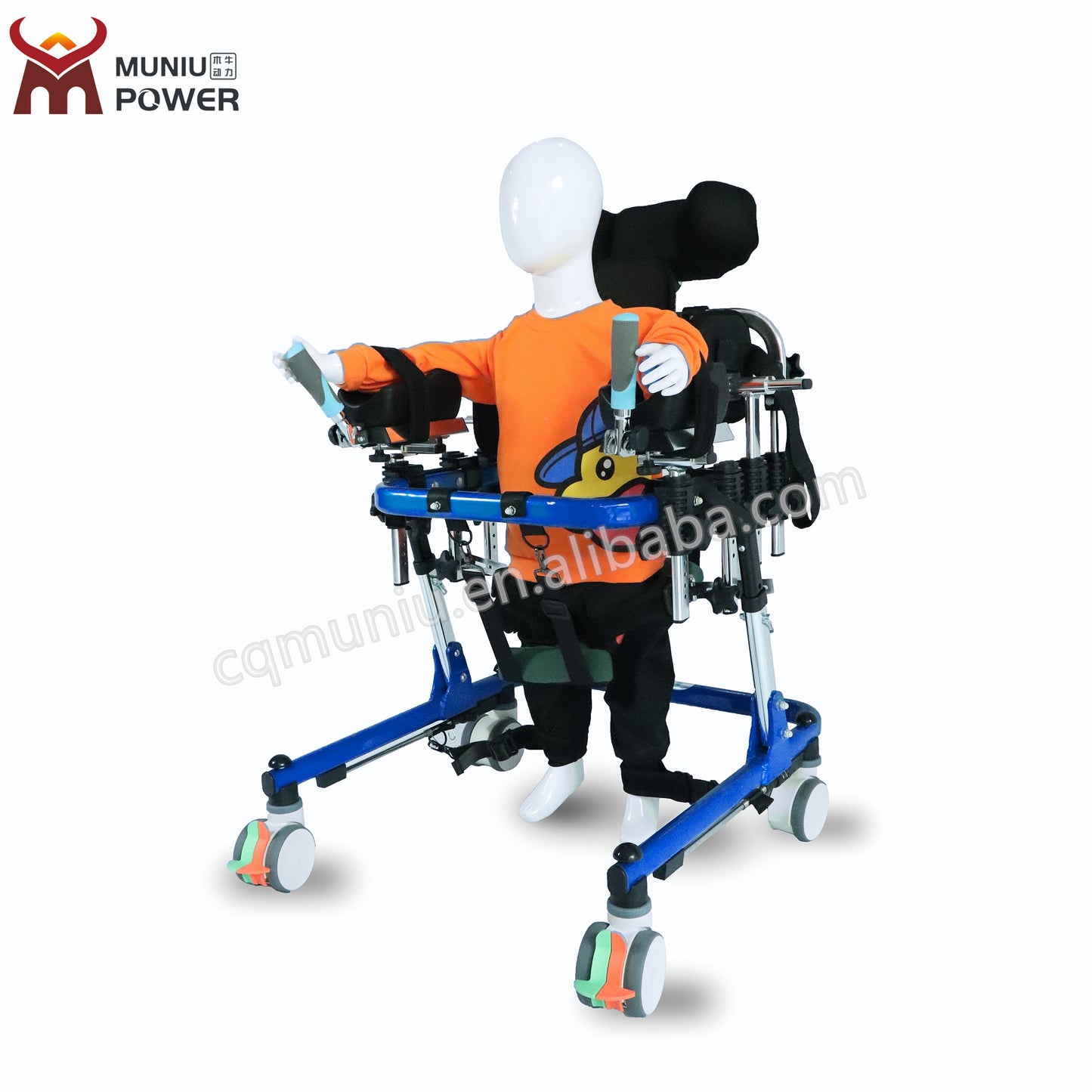 MN04977L Multifunction Adjustable Cerebral Palsy Pediatric Walkers