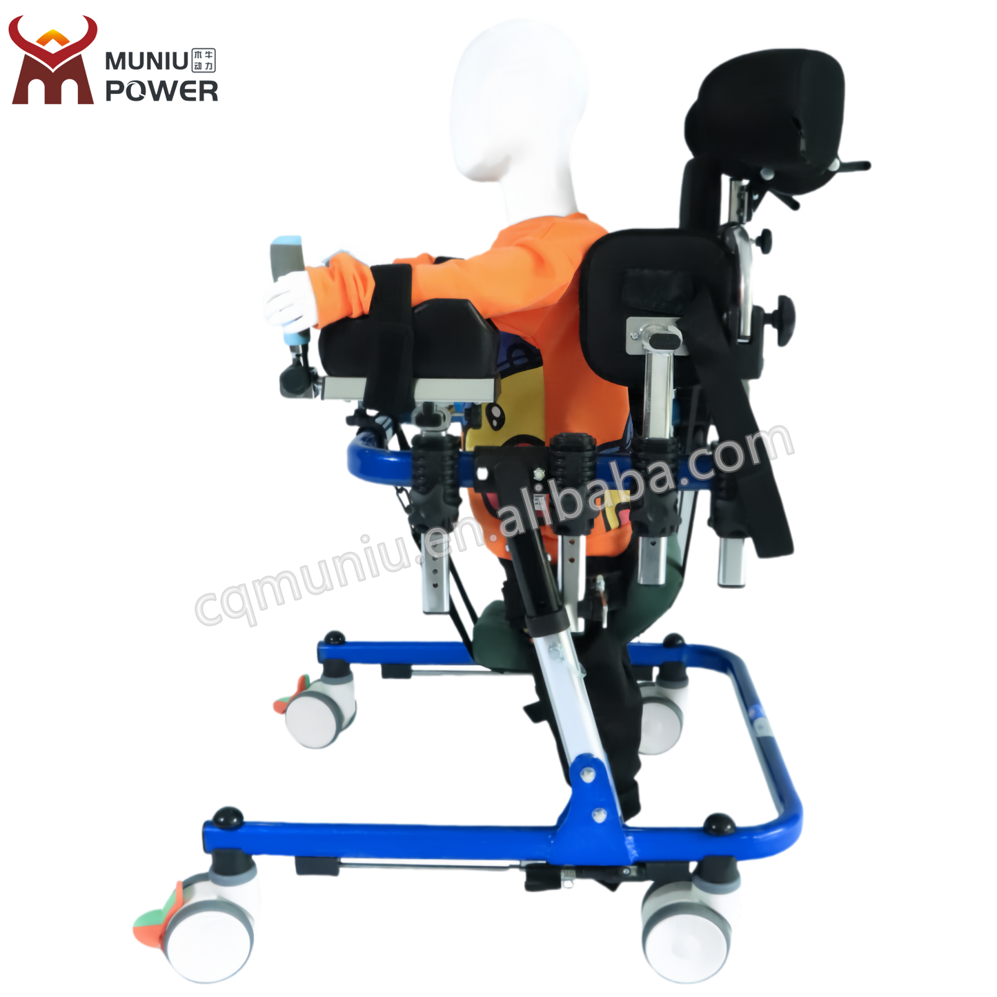 MN04977L Multifunction Adjustable Cerebral Palsy Pediatric Walkers