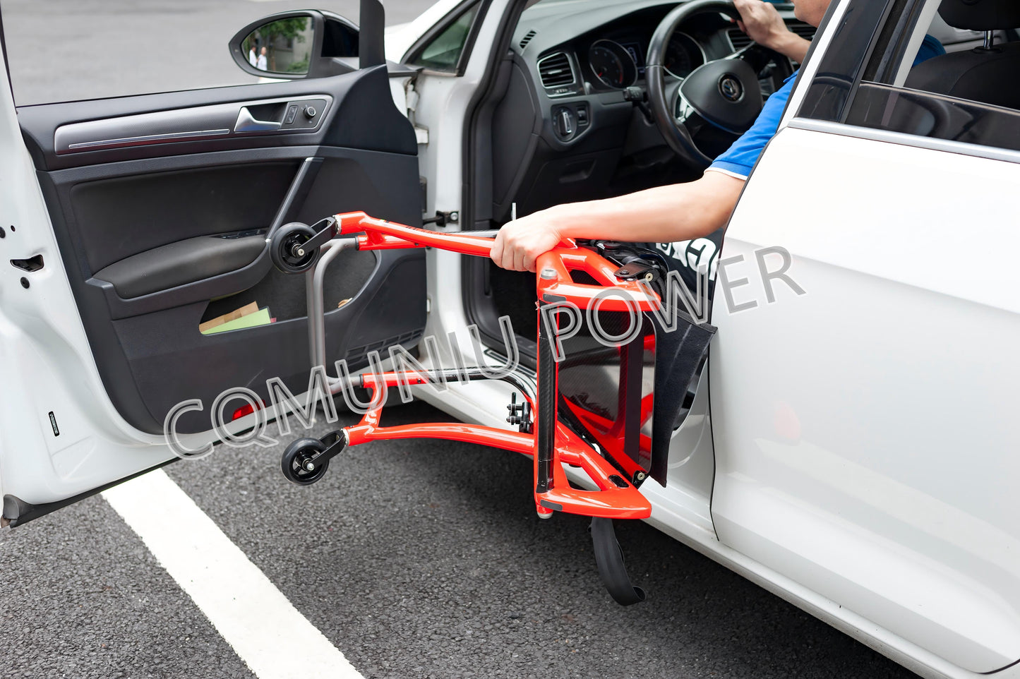 MN5903 Carbon Fiber Active Manual Leisure Lightweight Folding Sport Wheelchair