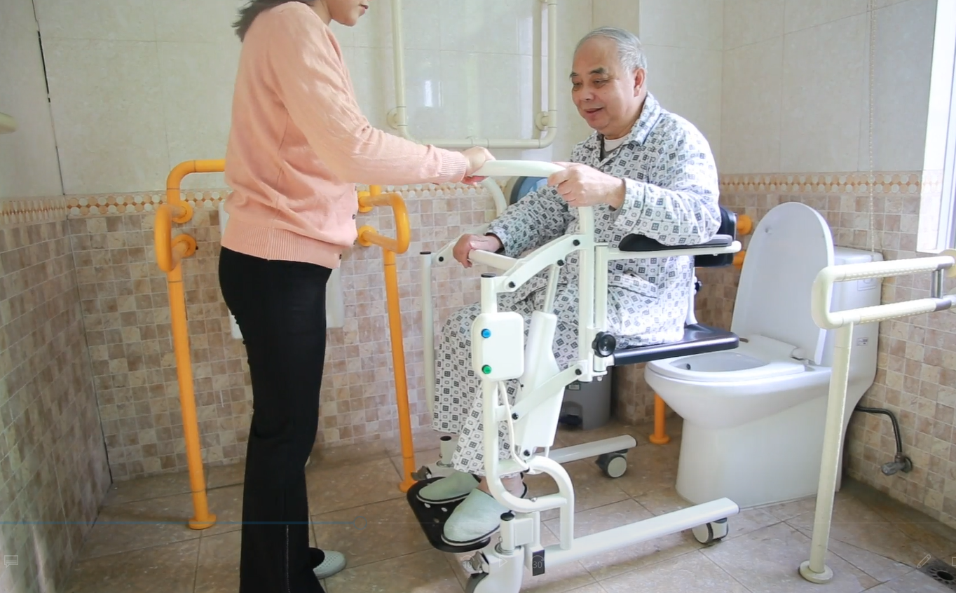 MN-6129 Electric Patient Lift Transfer Chair