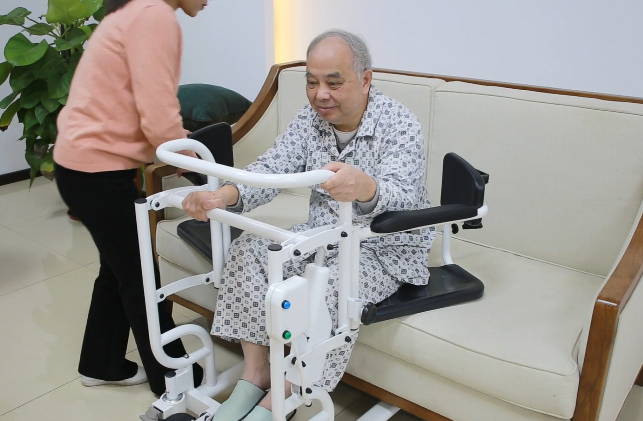 MN-6129 Electric Patient Lift Transfer Chair