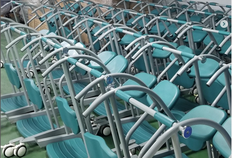 MN-AM01 MUNIU Sit to Stand Patient Transfer Lift Stand Assist Transfer Chair for the Elderly
