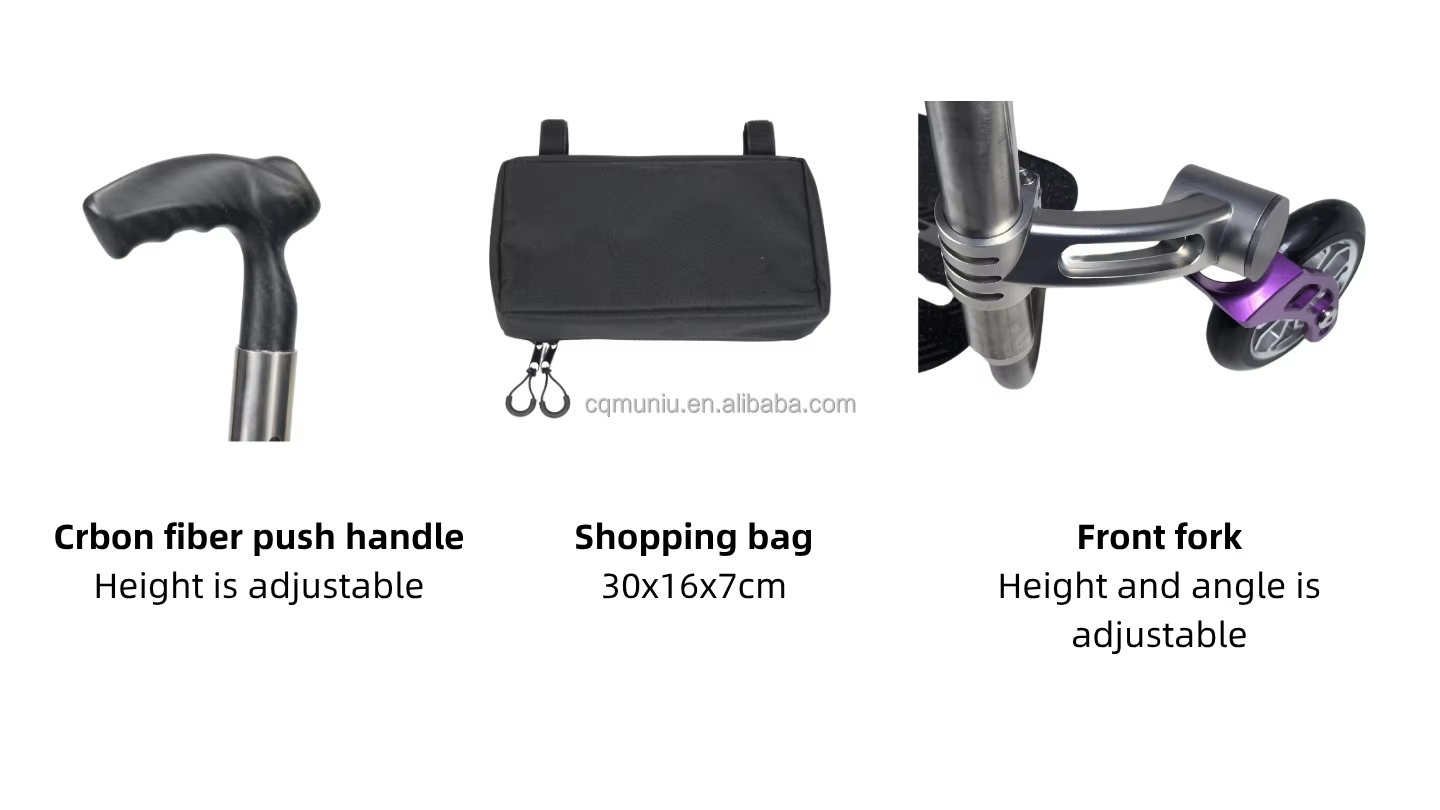 Customizable Titanium Alloy MN9883L Manual Active Wheelchair Foldable Active Sports Wheelchair Rehabilitation Therapy Supplies