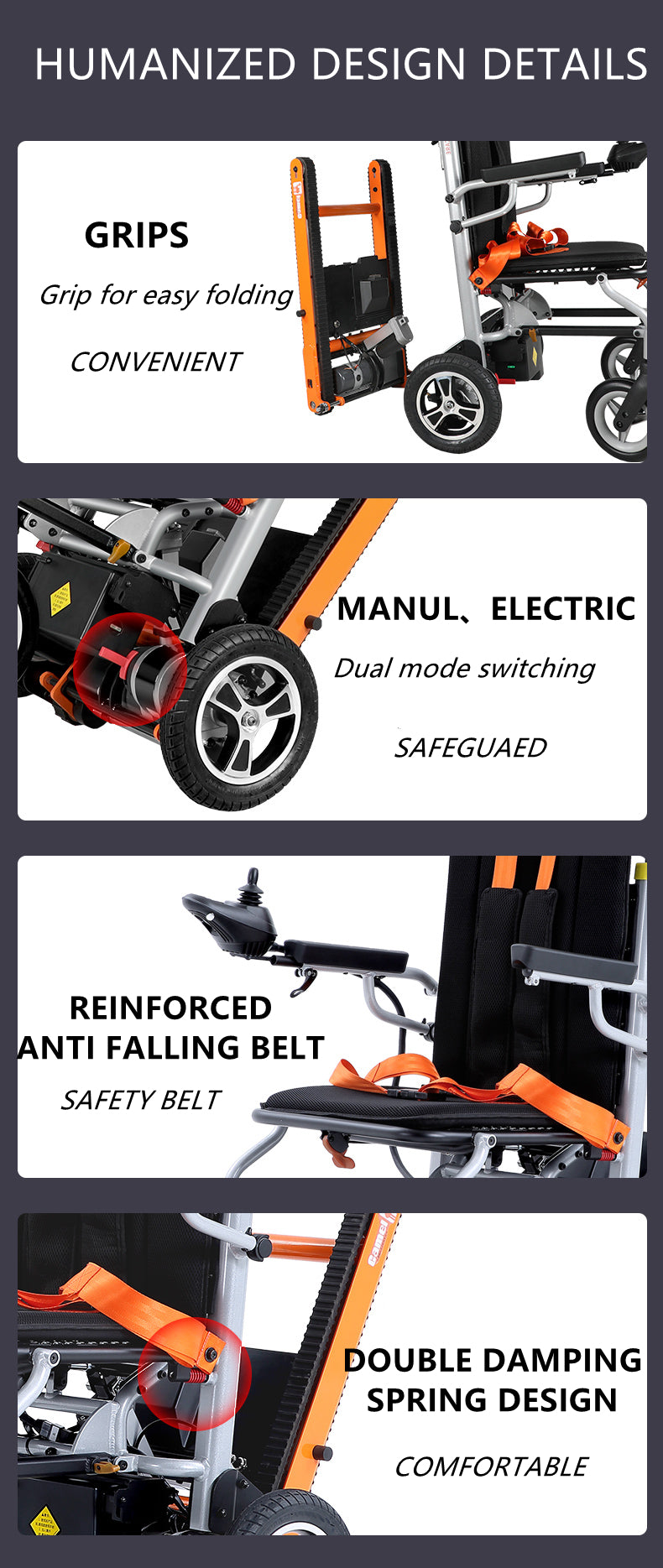 PL002 Electric Stair Climbing Wheelchair