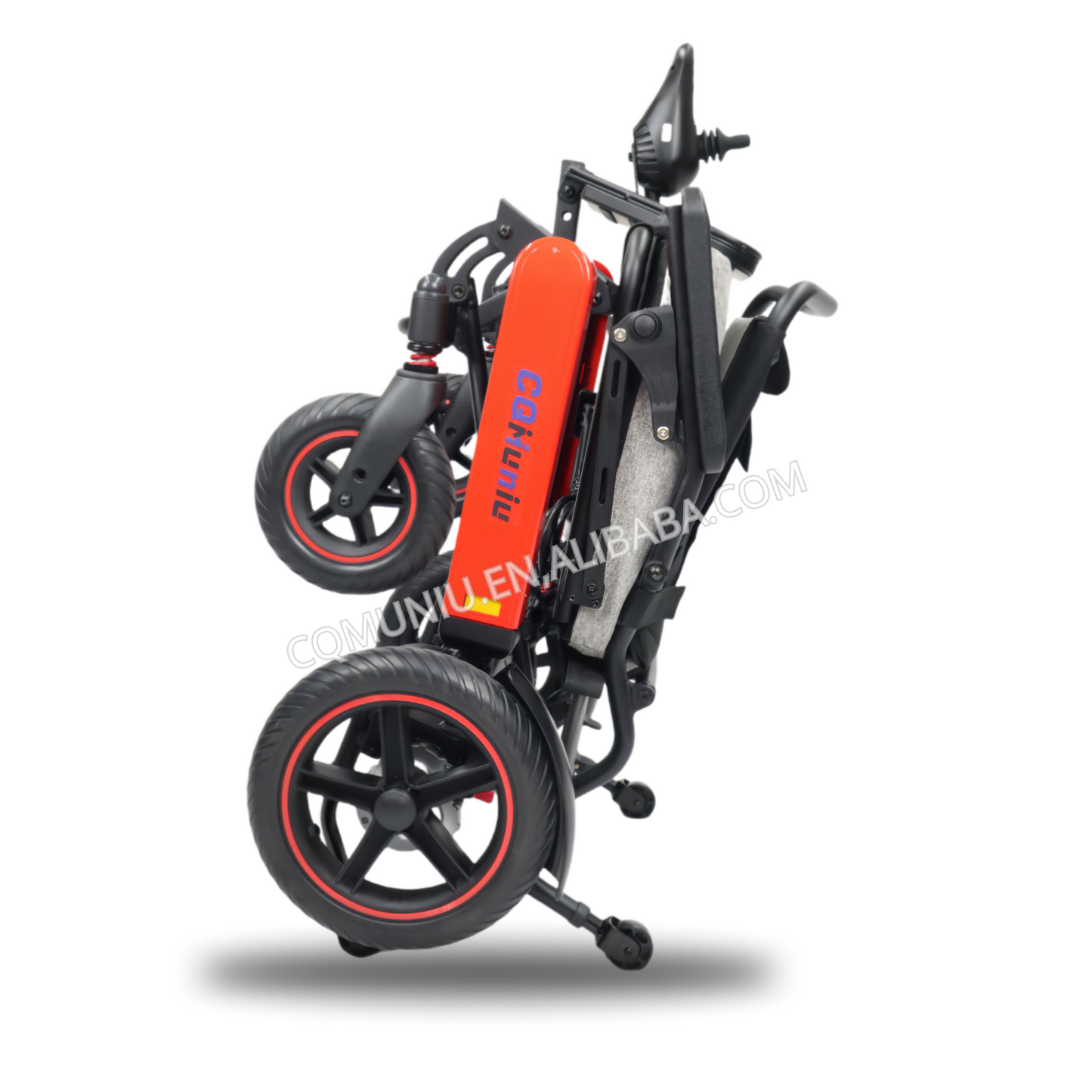 EY05 Aluminum 500W Motor Handicapped Foldable Electric Wheelchair for Elderly