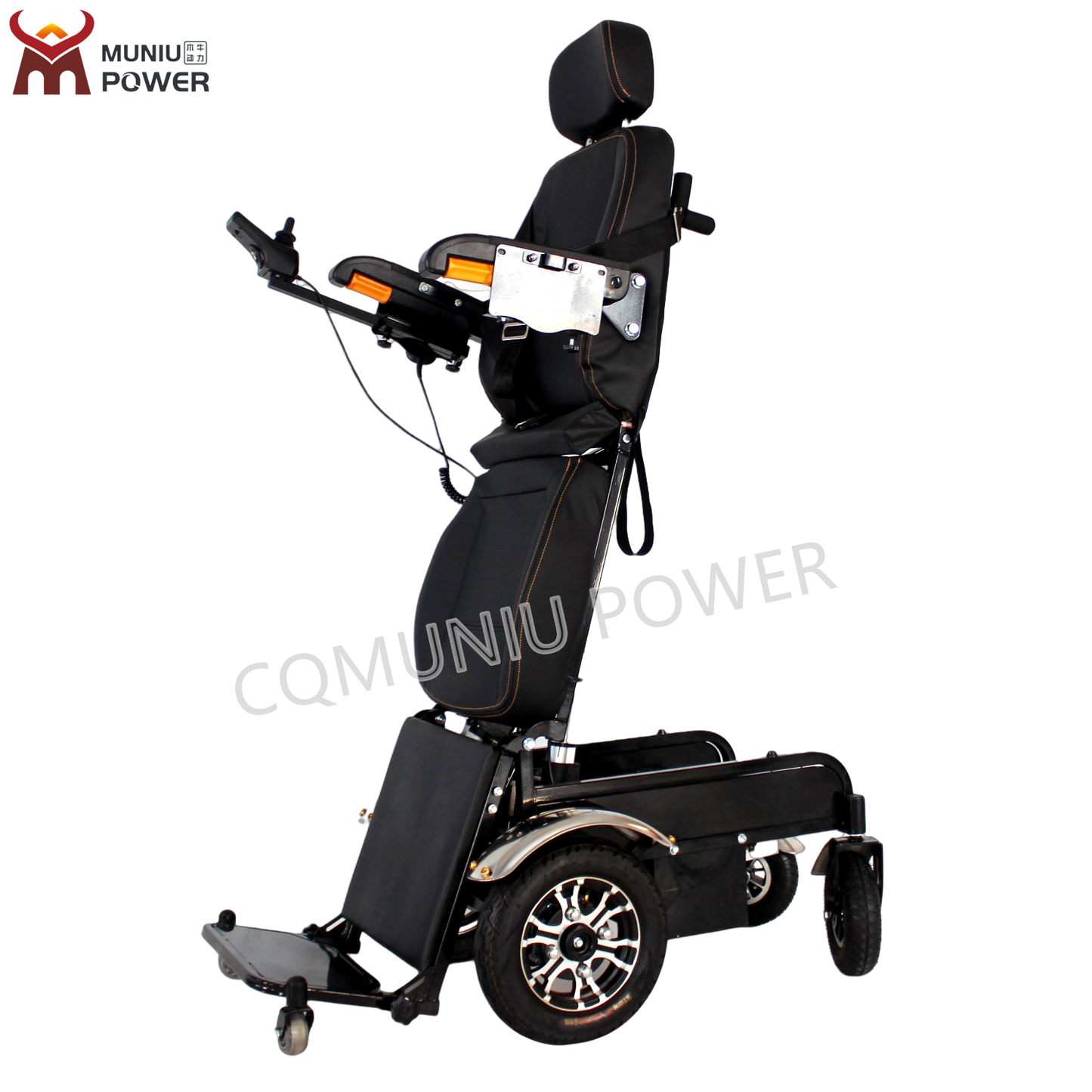 MN-SW2 350W Recline Electric Stand Up Wheelchair Automatic Standing Wheelchair