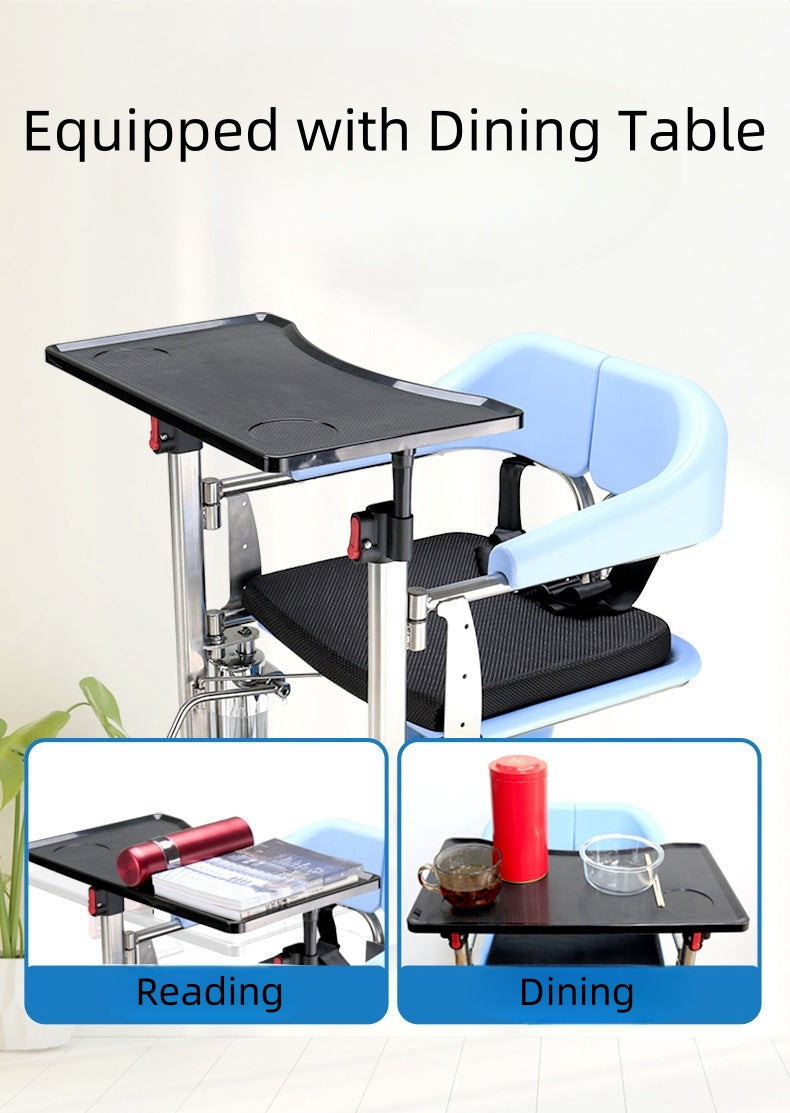 MN260 Waterproof Stainless Steel Hydraulic Patient Lifting Transfer Chair Elderly