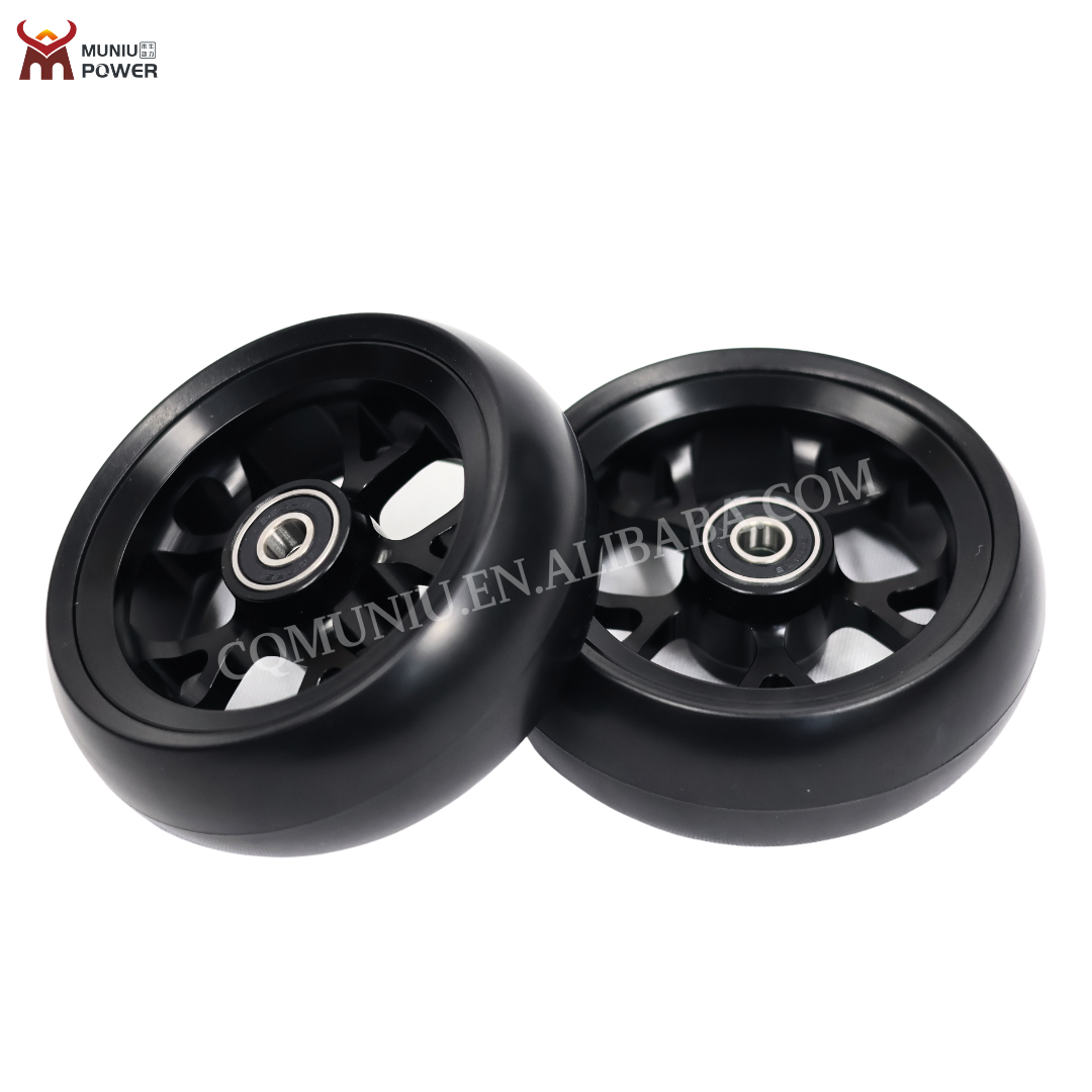 MN16-A401 MUNIU Wheelchair Parts 4'' Front Wheel for Sports Wheelchair