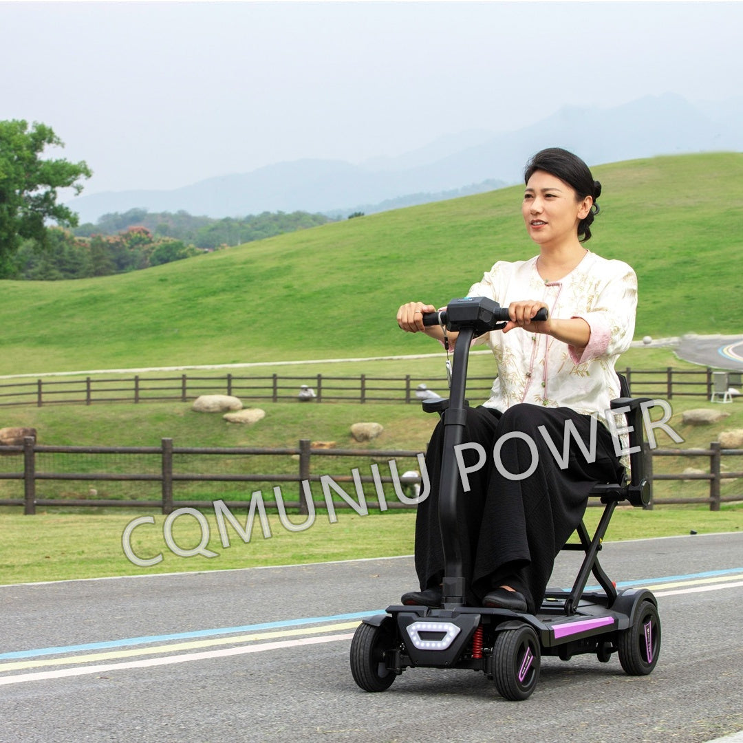 MN3473 Magnesium Auto Folding Electric Mobility Scooter Remote Control