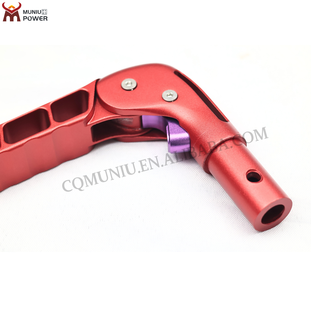FH21-03 Wheelchair Parts Aluminum Alloy Push Handle