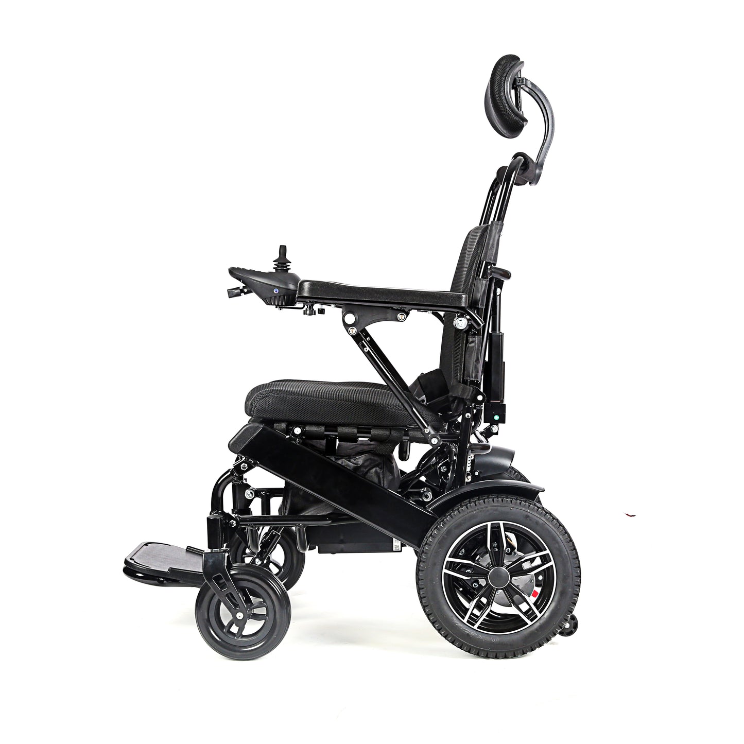 MN6021B-A 250W Handicapped Reclining Folding Electric Wheelchair With Headrest Dual Battery