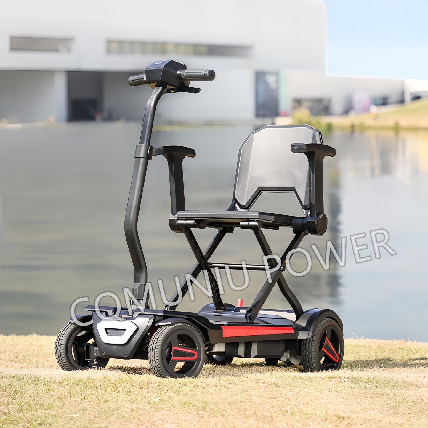 MN3473 Magnesium Auto Folding Electric Mobility Scooter Remote Control
