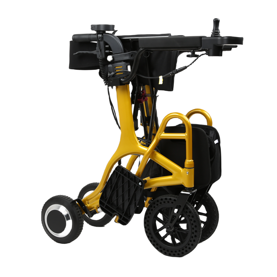 MN8867 4 in 1 Multifunction Lightweight Electric Rollator Walker Wheel Chair with Seat