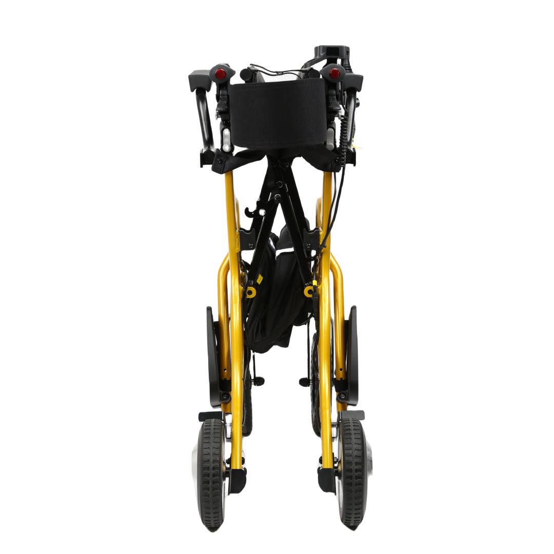 MN8867 4 in 1 Multifunction Lightweight Electric Rollator Walker Wheel Chair with Seat