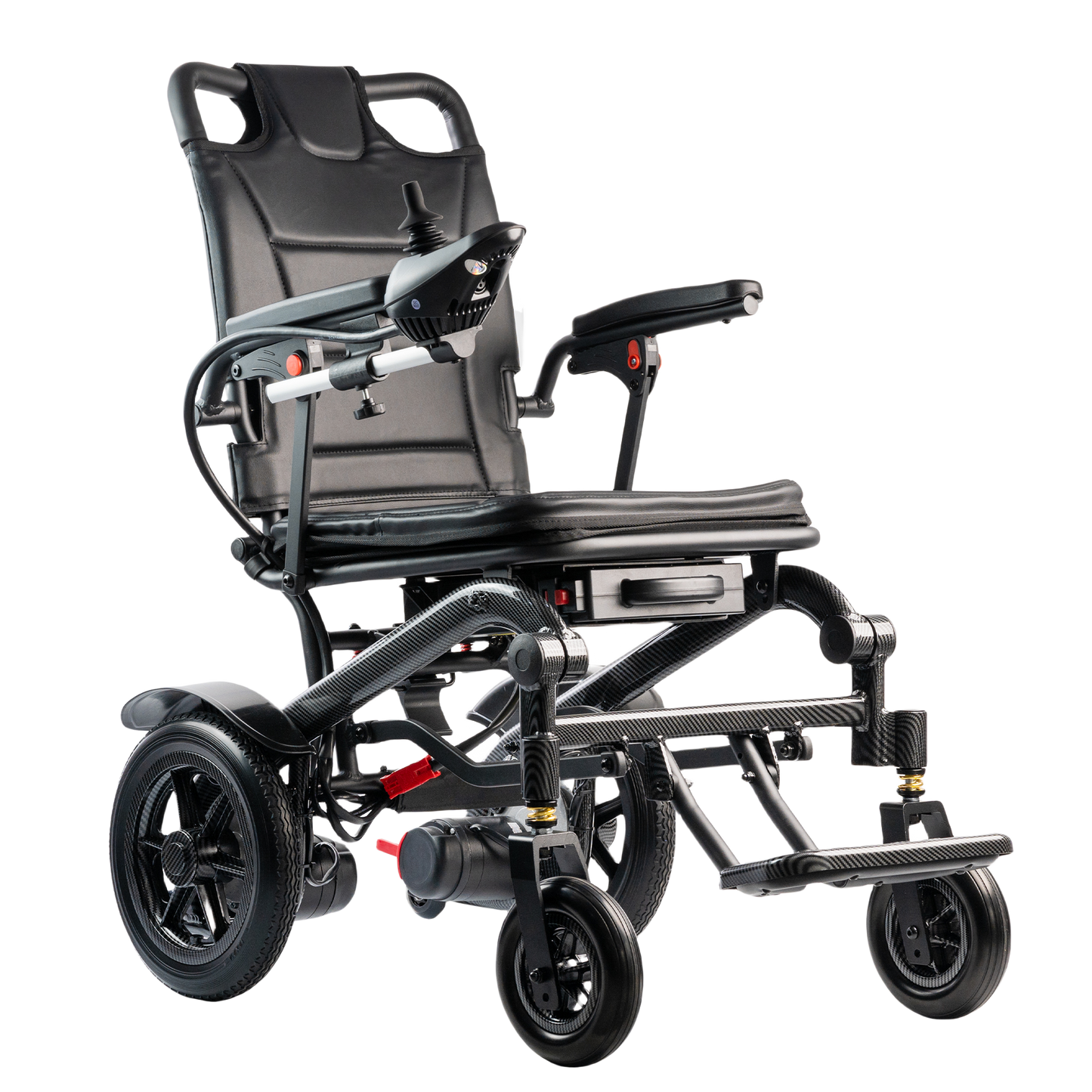 D03 Light Weight Travel Airplne Folding Electric Wheel Chair