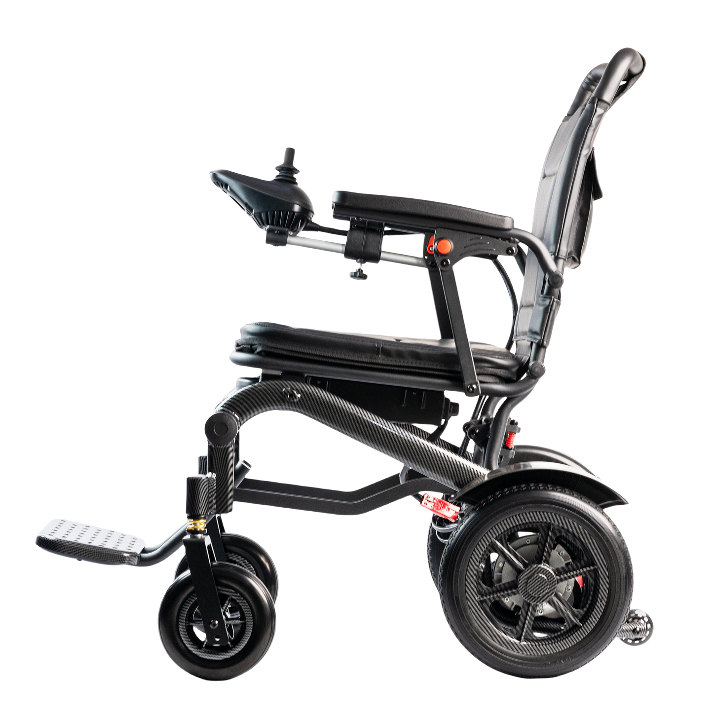 D03 Light Weight Travel Airplne Folding Electric Wheel Chair