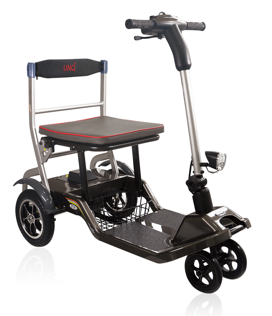 F2 MUNIU Lightweight Folding Electric Travel Mobility Scooter for Adults Elderly Disabled