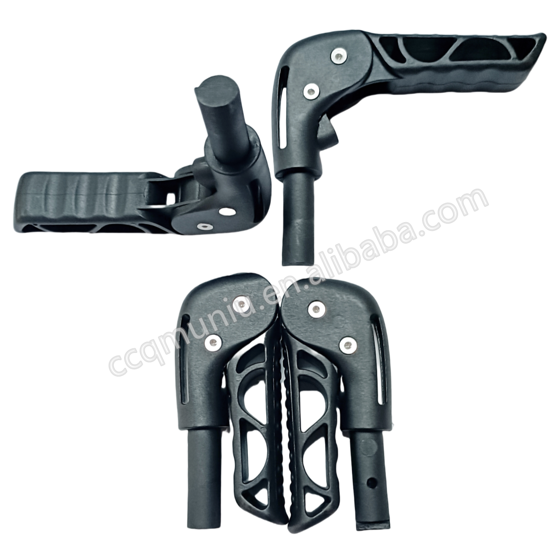FH21-01 MUNIU Wheelchair Parts Fold Down Wheelchair Push Handle
