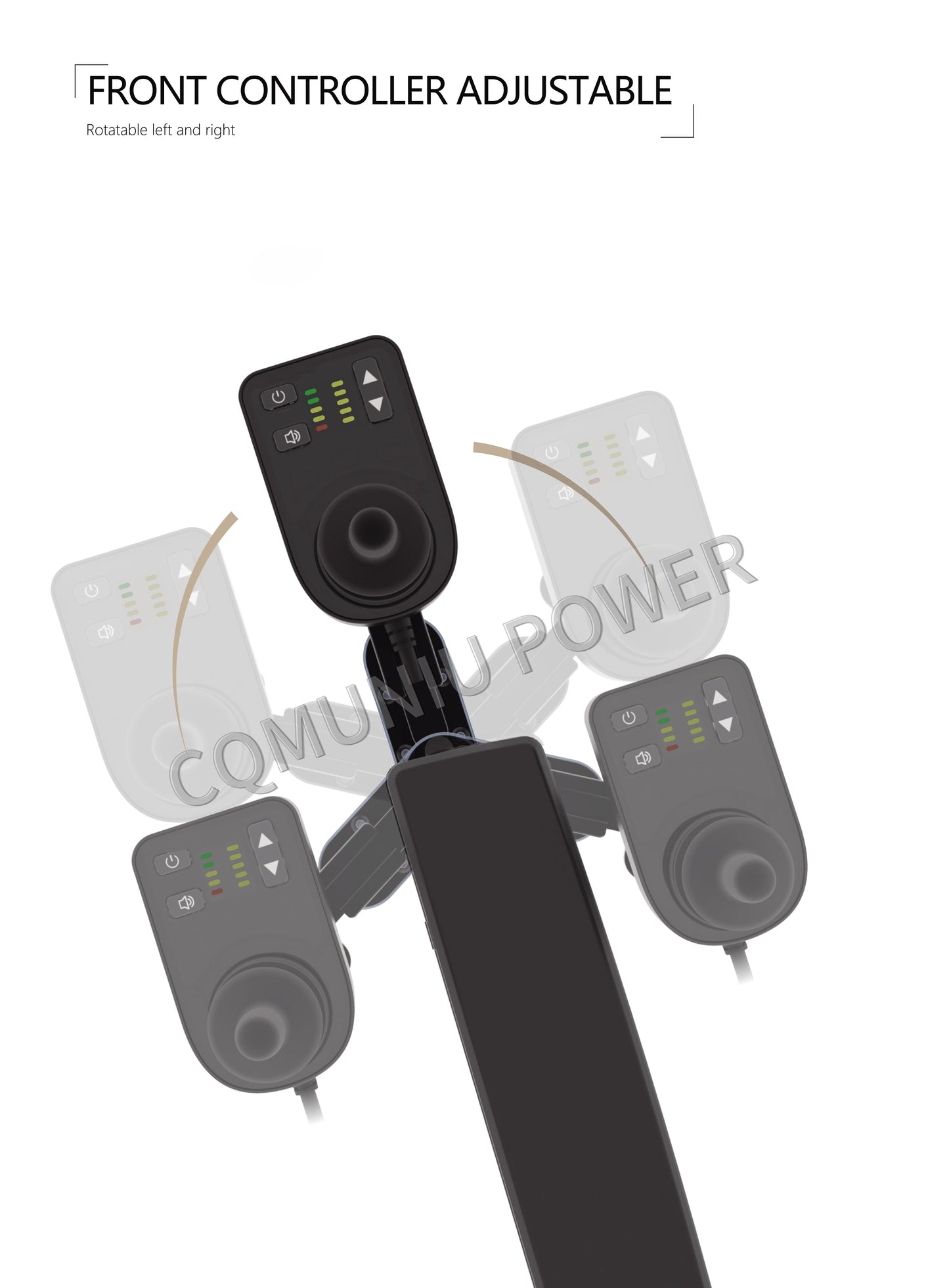 MNFR06 200kg Heavy Duty Power Wheelchair All Terrain Foldable Electric Wheel Chair for Disabled