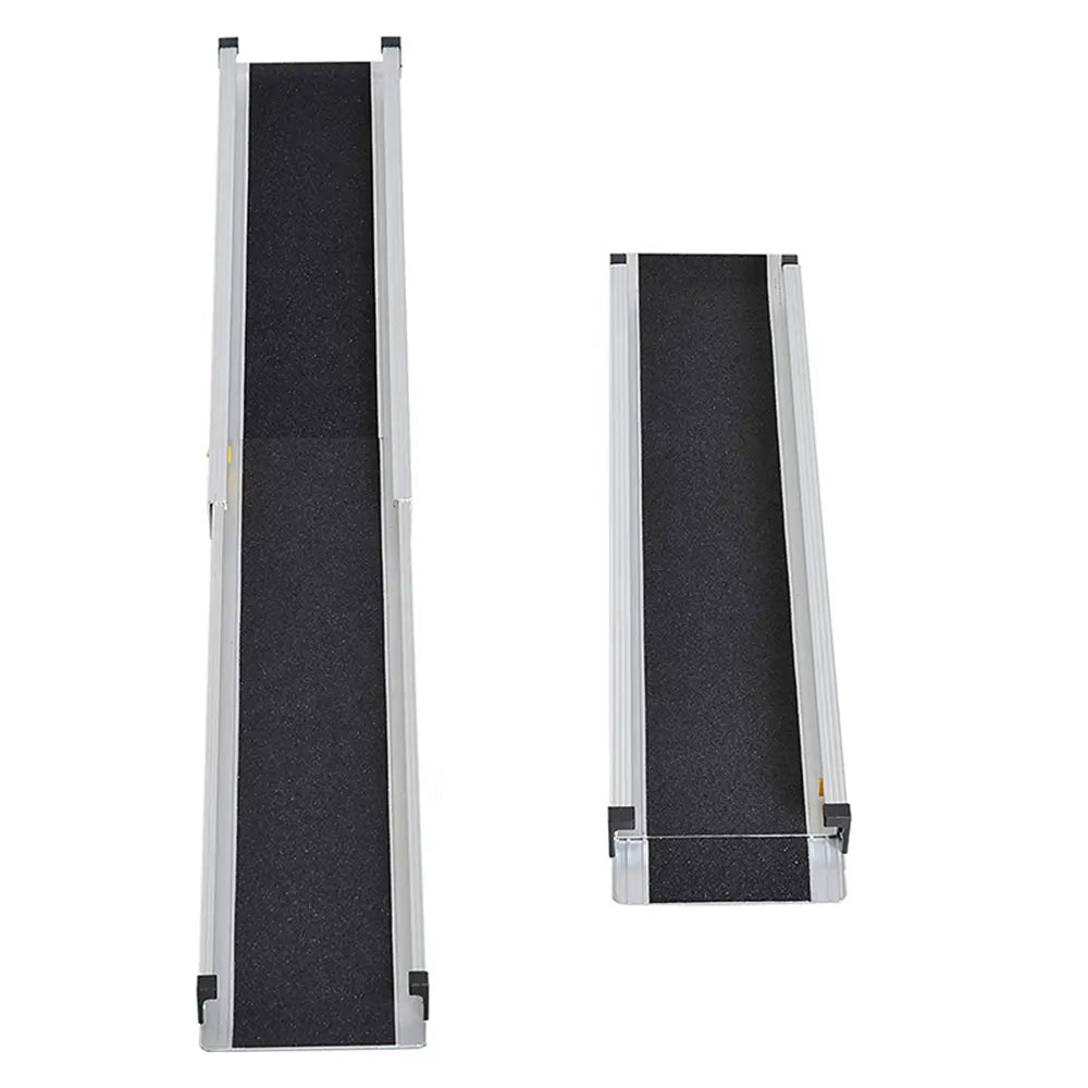 MN-207 Aluminum Foldable Threshold Wheelchair Access Ramp Telescopic Ramp