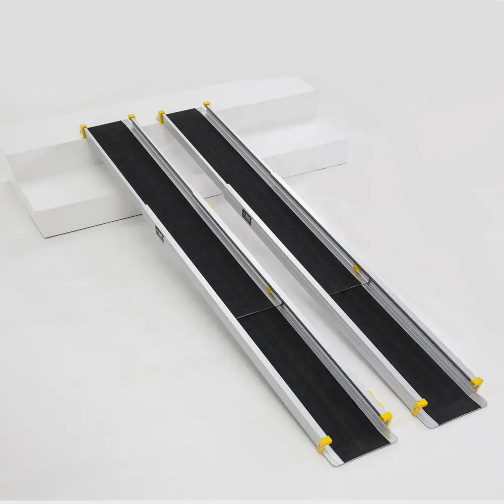 MN-207 Aluminum Foldable Threshold Wheelchair Access Ramp Telescopic Ramp