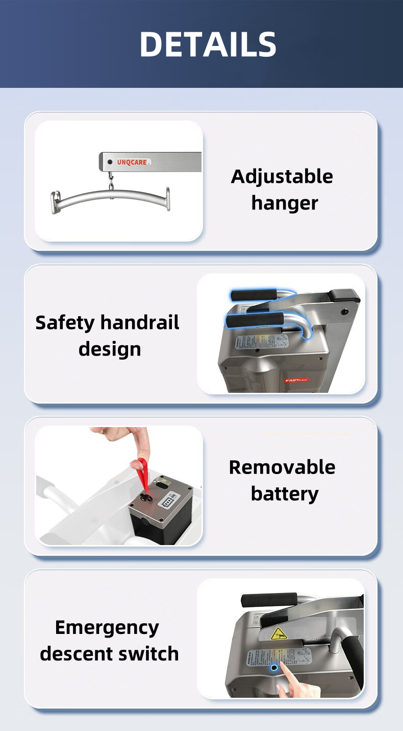 HY303 Aluminum Portable Electric Patient Lift
