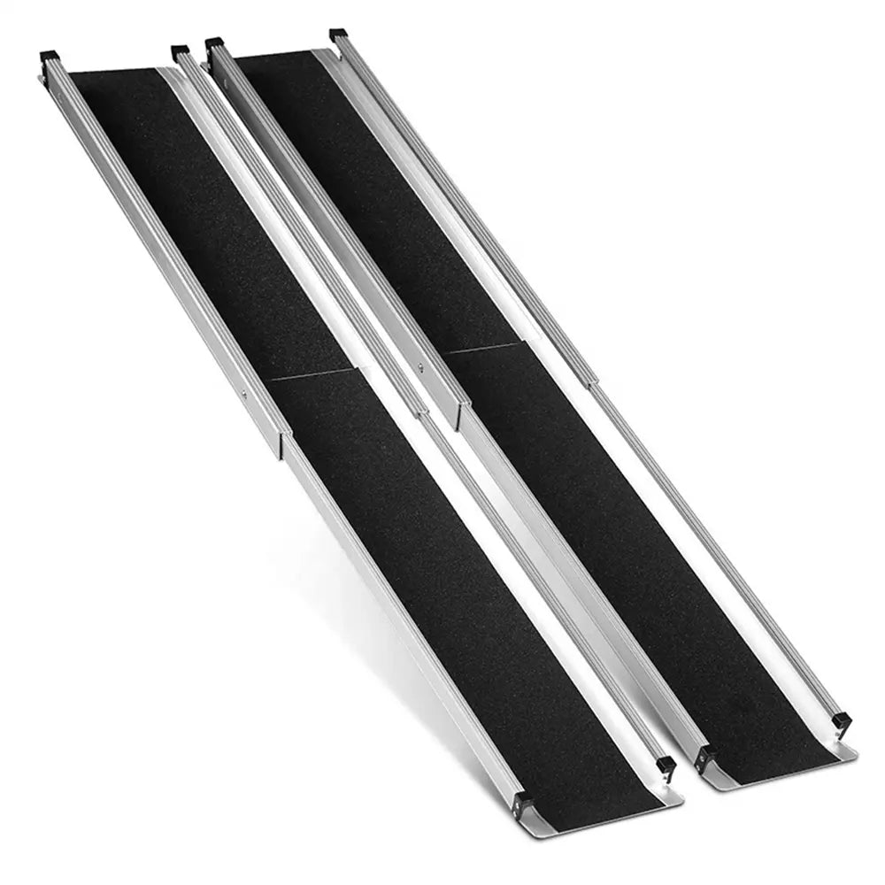 MN-207 Aluminum Foldable Threshold Wheelchair Access Ramp Telescopic Ramp