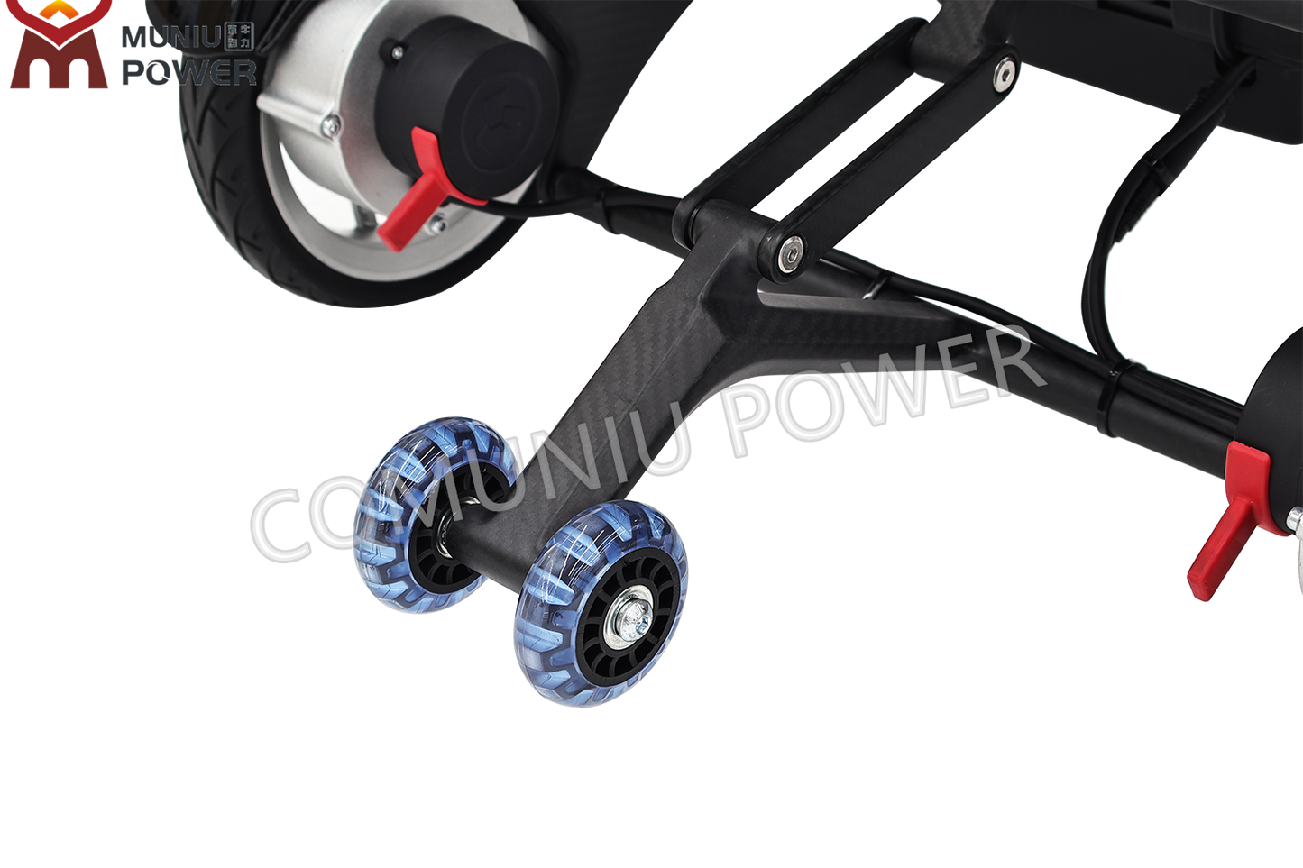 MNK02 Brushless Motor Lightweight Foldable Electric Wheelchair for Disabled & Adult