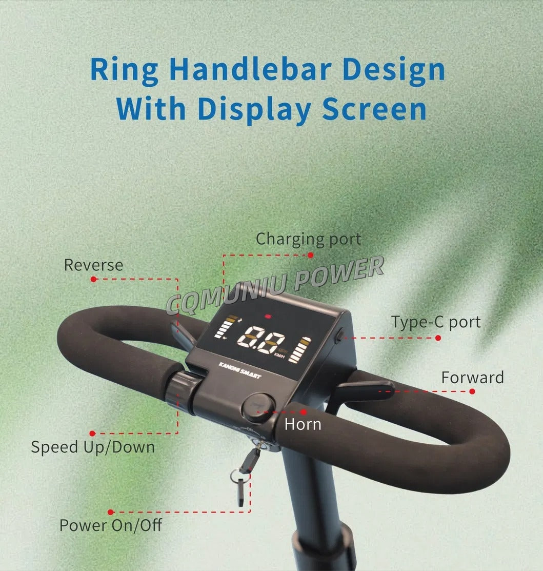 MND1 Travel Light Weight Folding 4 Wheel Electric Mobility Scooter for Elderly