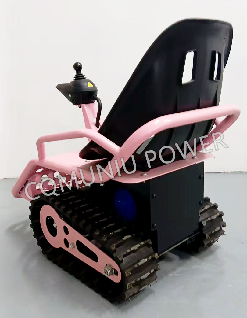 MN-GK01 Mini Electric Tracked Tank Drivable Vehicle Amusement Rides Park Go-Kart All Terrain Go Kart for Kids