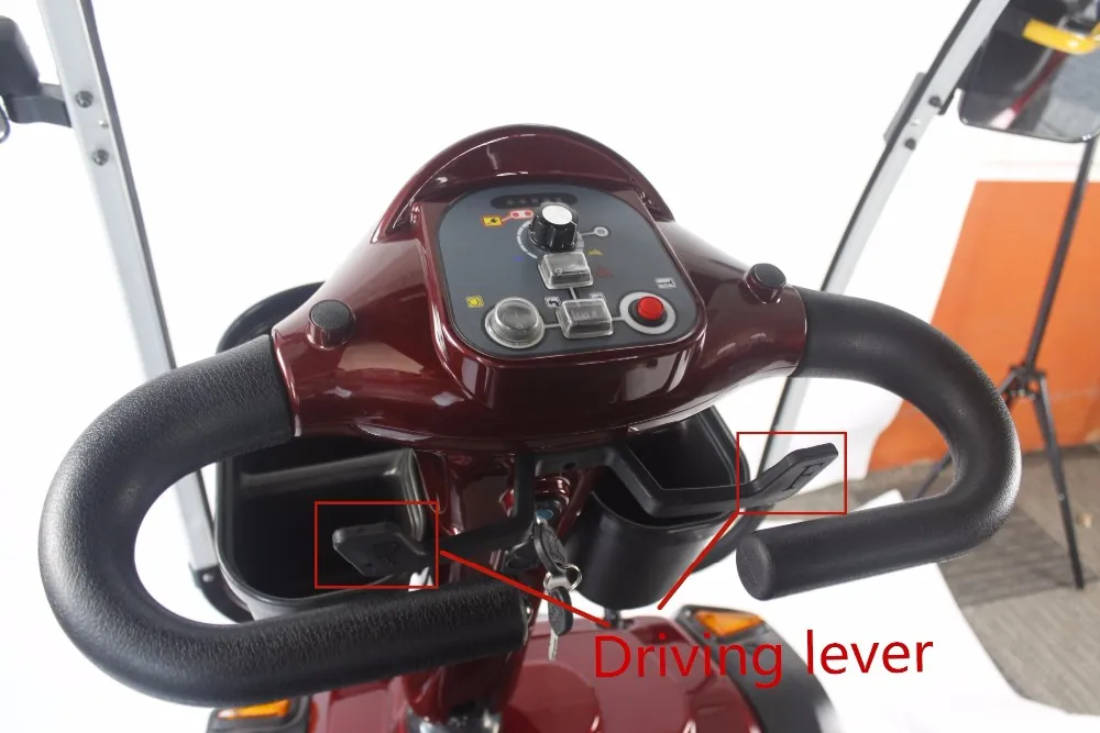 MN-L48 1500W 4 Wheel Heavy Duty 2 Seater Electric Mobility Scooters 2 Person All Terrain Scooter with Roof for Adults