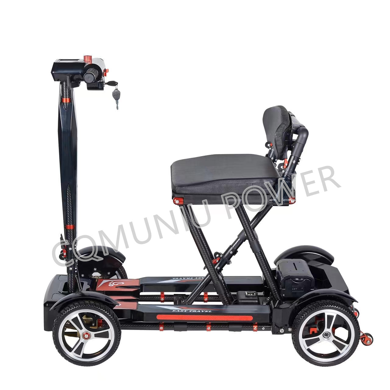 MN-W05A Ultra Lightweight Foldable Carbon Fiber Folding Mobility Scooters