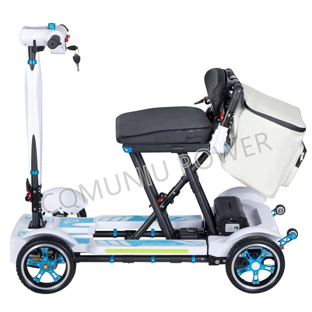 MN-W05A Ultra Lightweight Foldable Carbon Fiber Folding Mobility Scooters