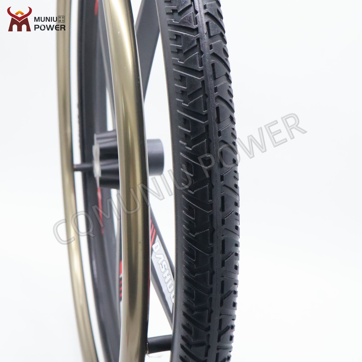 MN20-R9M 24inch Magnesium Alloy Rear Wheel for Electric Wheelchair