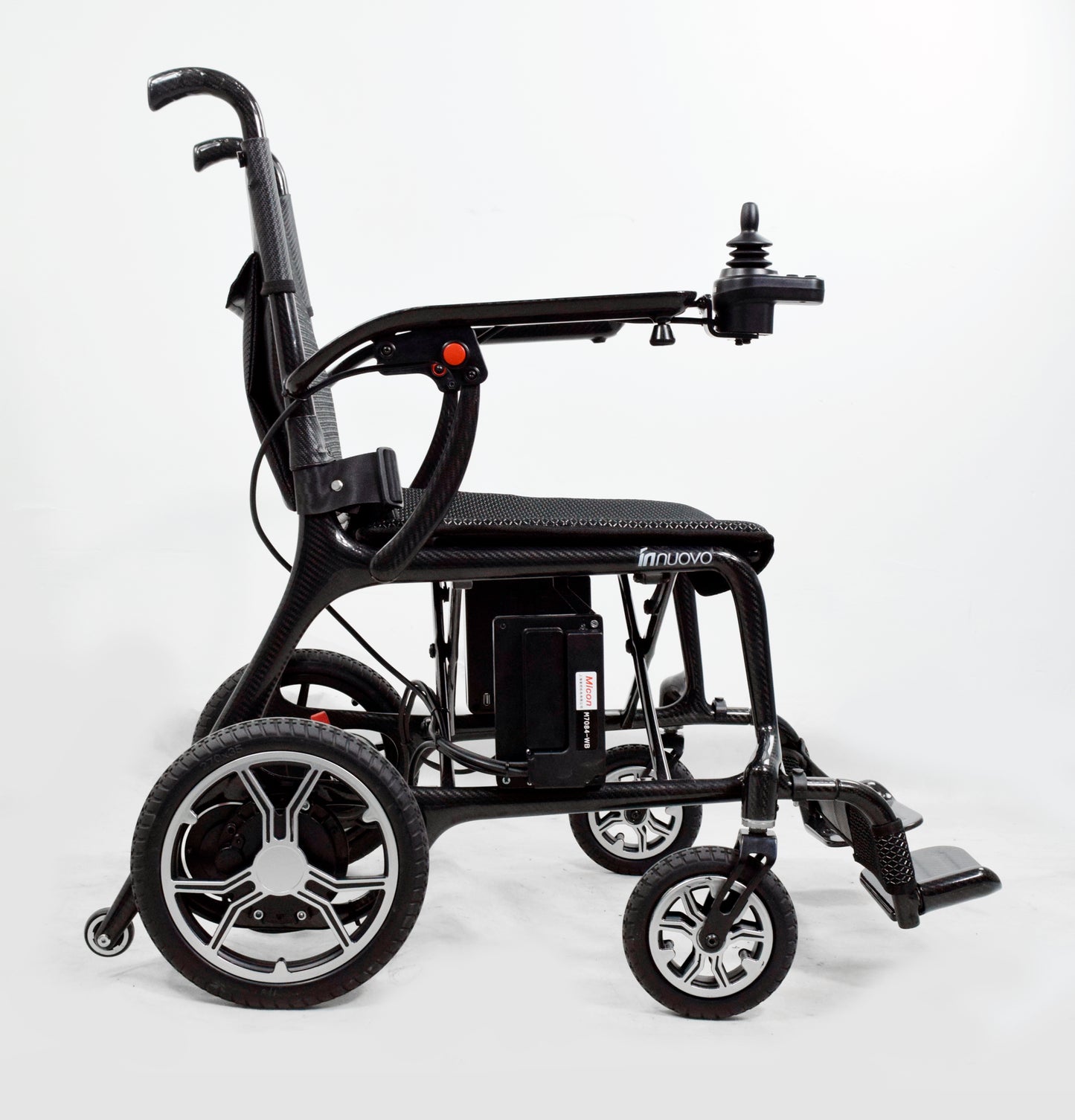 MN5909 Lightweight Foldable Carbon Fiber High Quality Electric Wheelchair For Disabled Motorized Wheelchair