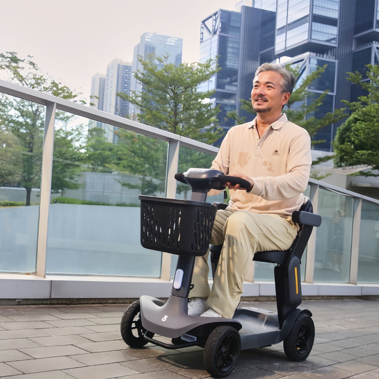 S3 4 Wheel Electric Mobility Scooter Handicapped Mobility Scooter for Elderly