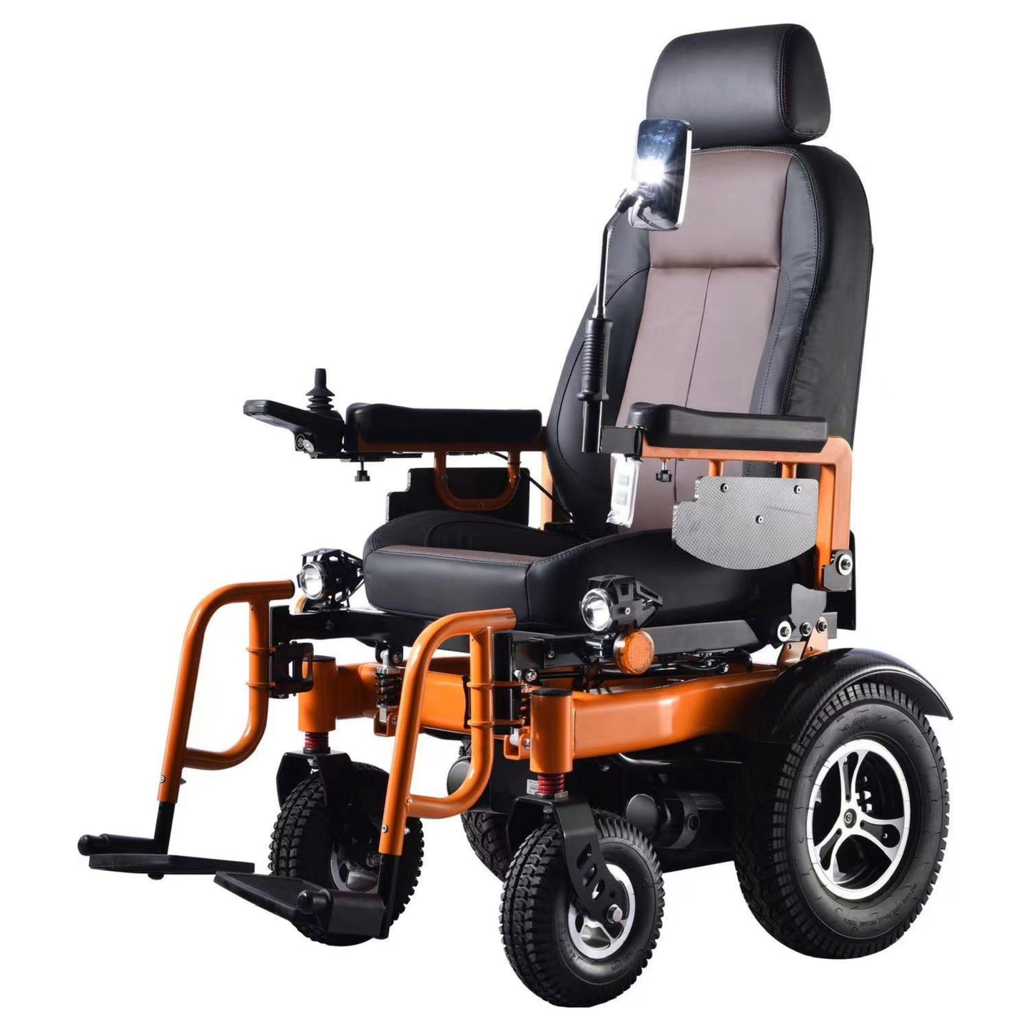 MNS580 Off Road Power Wheelchair Heavy Duty Motorized All Terrain Electric Wheelchair