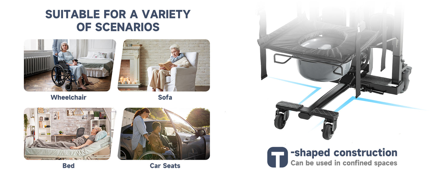 T-FLEX Multifuction Patient Lift Transfer Chair