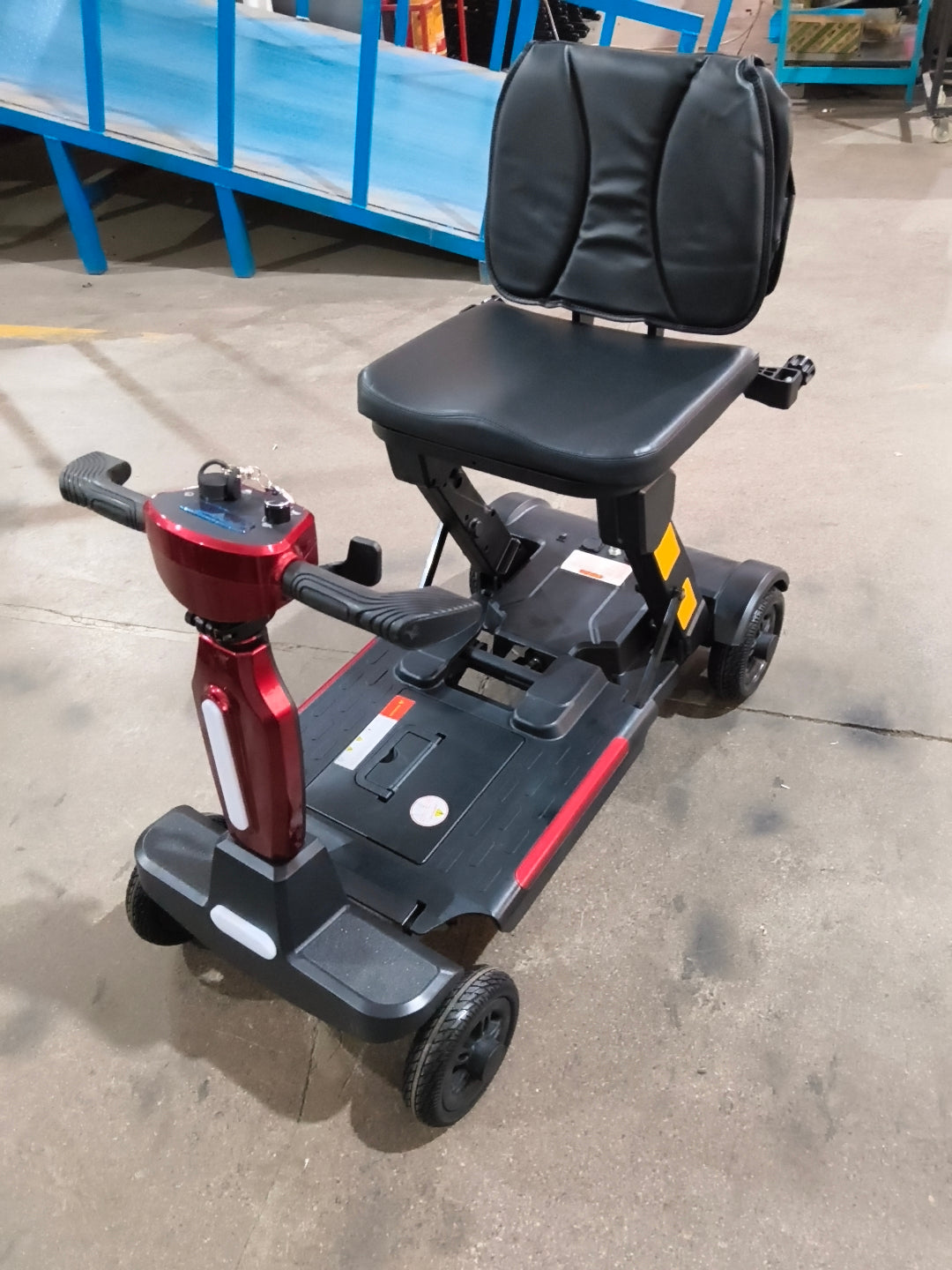 AC17 Portable Folding Mobility Scooters Electric 4 Wheel Outdoor