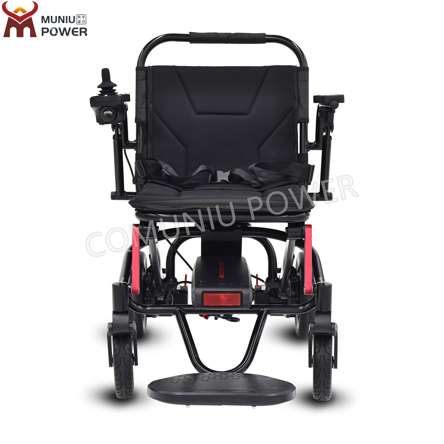 MNK02 Brushless Motor Lightweight Foldable Electric Wheelchair for Disabled & Adult