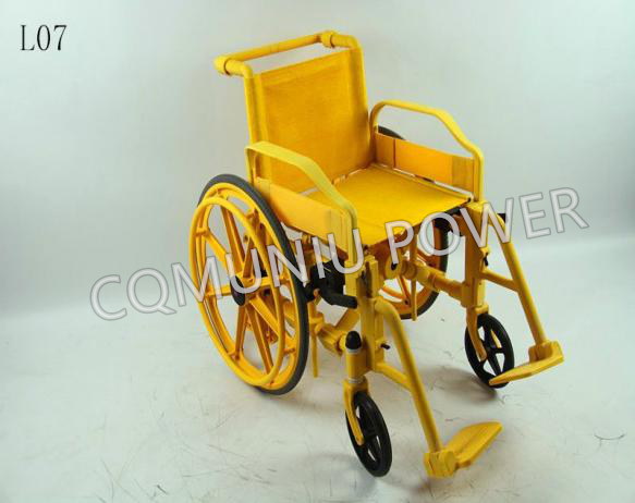 MN-L8 MUNIU All Plastic MRI Compatible Wheelchair