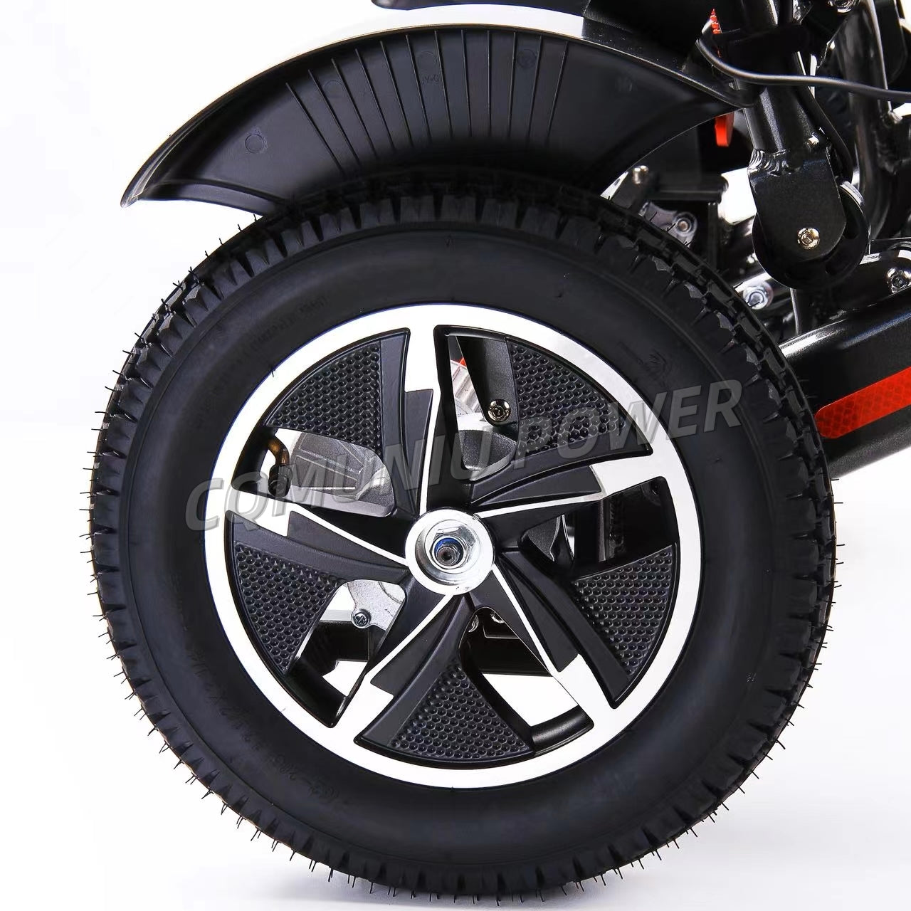 MN07S-P  All Terrain High Premium 250W Universal Foldable Electric Wheelchair