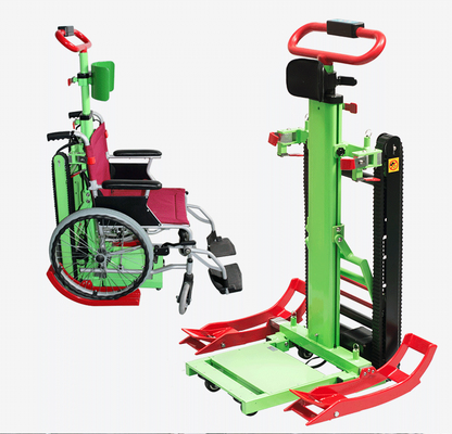 MN-11D 200KG Electric Stair Climber Wheel Chair Motorized Wheelchair Lifting Machine Stair Climbing Carrier Transfer Goods and People