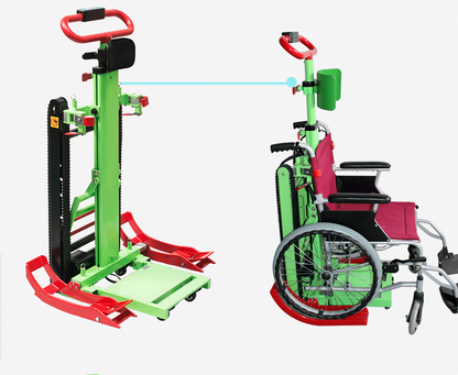 MN-11D 200KG Electric Stair Climber Wheel Chair Motorized Wheelchair Lifting Machine Stair Climbing Carrier Transfer Goods and People
