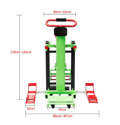 MN-11D 200KG Electric Stair Climber Wheel Chair Motorized Wheelchair Lifting Machine Stair Climbing Carrier Transfer Goods and People