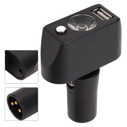 MNL1 Wheelchair Light Connector Joystick Charging Port USB Light Lamp