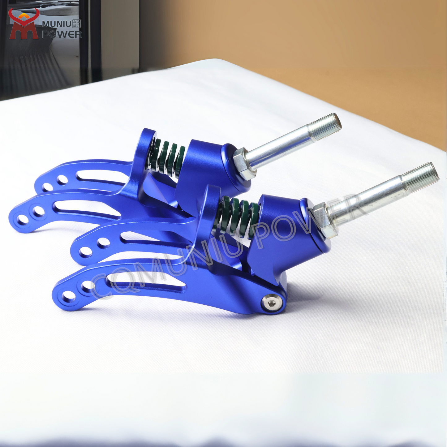 MN06-F1 Wheelchair Parts Front Wheelchair Wheel Fork Shock-absorbing Fork