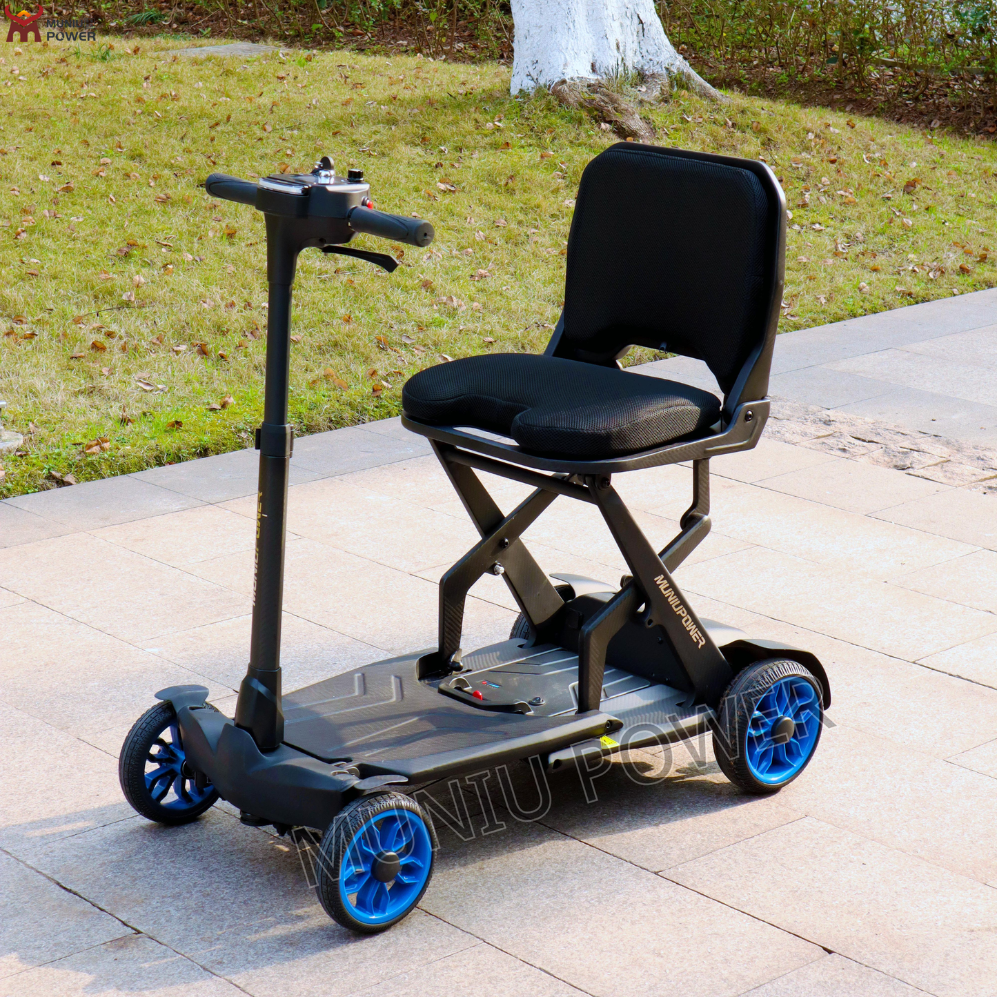 MNS2501 Ultra Lightweight Carbon Fiber Electric Mobility Scooter