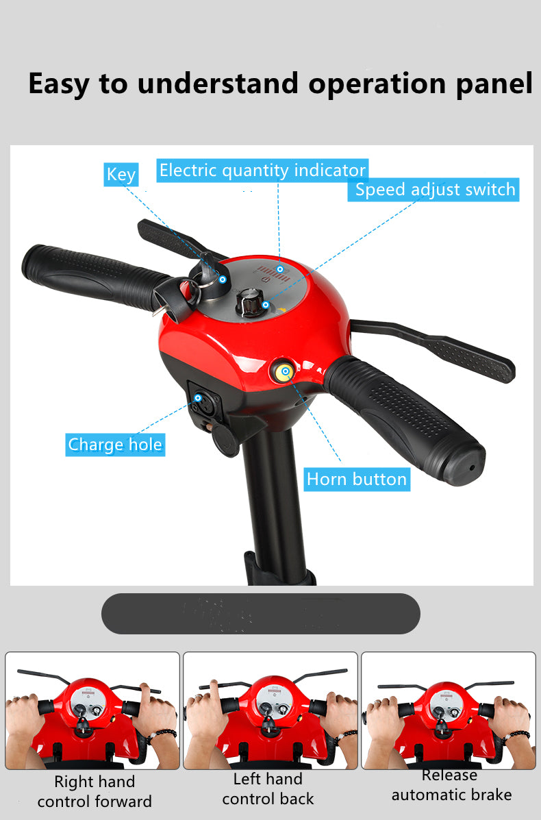 F1 Lightweight Automatic Folding Mobility Electric Scooter