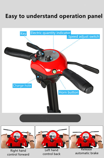 F1 Lightweight Automatic Folding Mobility Electric Scooter